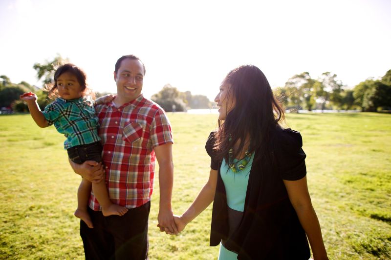 Family Walking